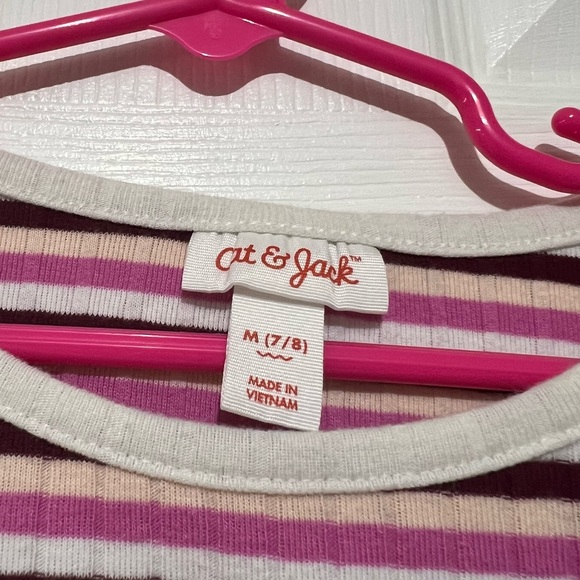 ❄️ Cat & Jack - Girls Ribbed Long Sleeve - Picture 4 of 7